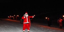  Arrivée du Père Noël à Val Louron