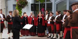 Les Chanteurs Montagnards Ariélès accueillent le choeur d'hommes de Tolosa
