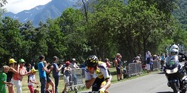 Arrivée du Tour de France : Etape Saint Gaudens-Peyragudes