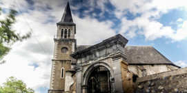 Visite du village et de l'église de Pouzac