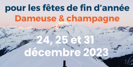 Soirée prestige en dameuse pour les fêtes !