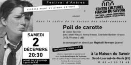 ciné concert : Poil de Carotte