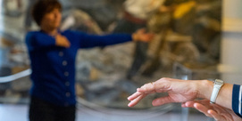 Séance de Yog(a)musée au château fort 