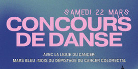 Concours de danse "Dance 4 blue" avec La Ligue contre le cancer