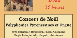 Concert de Noël : polyphonie pyrénéennes et orgue