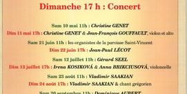 Concert des Amis de l'Orgue