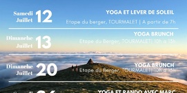 Yoga et rando avec Marc