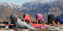 Yoga en plein air 