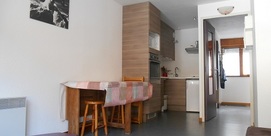 Studio 4 pers, dans résidence au Grand Tourmalet