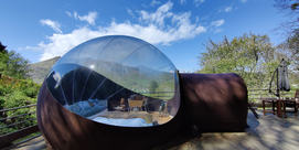 Votre big bulle transparente pour une nuit étoilée magique :