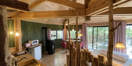 Votre cabane de fées avec son bain nordique privatif