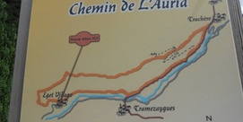 SENTIER DU BEDAT - CHEMIN DE L'AURIA