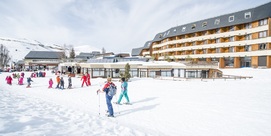 Holiday village next to the ski slopes of Val Louron